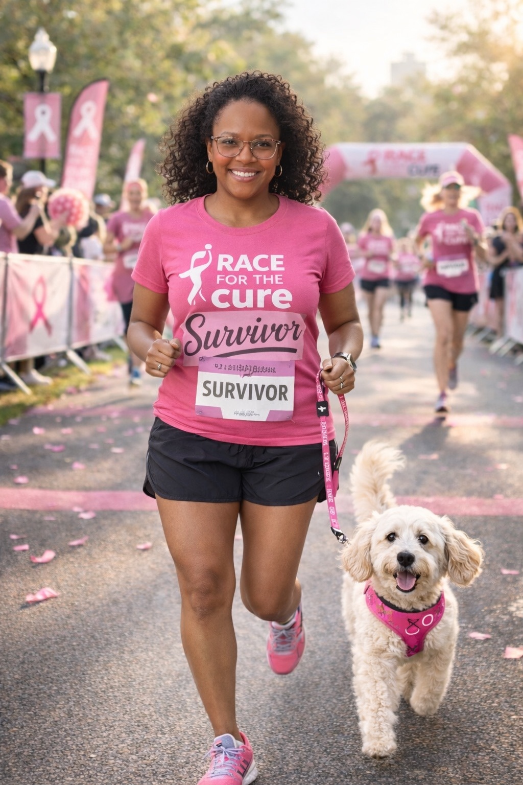 Breast cancer survivor community event